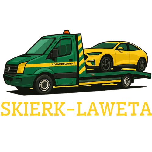 Skierk-laweta — logo pomocy drogowej